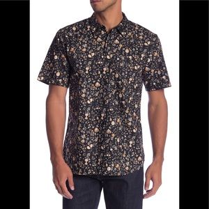 Current/Elliott short sleeve floral button down